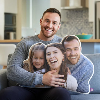 Custom Family Pillow - Turn Your Family’s Photo Into a Gift That Brings You Closer