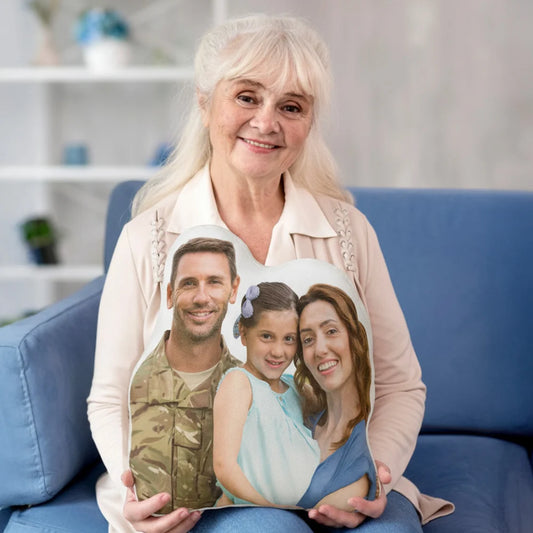 Custom Family Pillow - Turn Your Family’s Photo Into a Gift That Brings You Closer