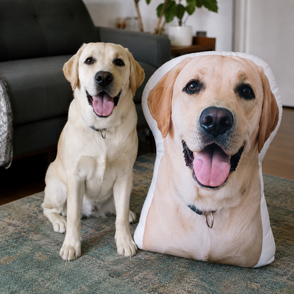 Memerio Custom Dog Pillow: Your Best Friend, Now a Hug You Can Keep